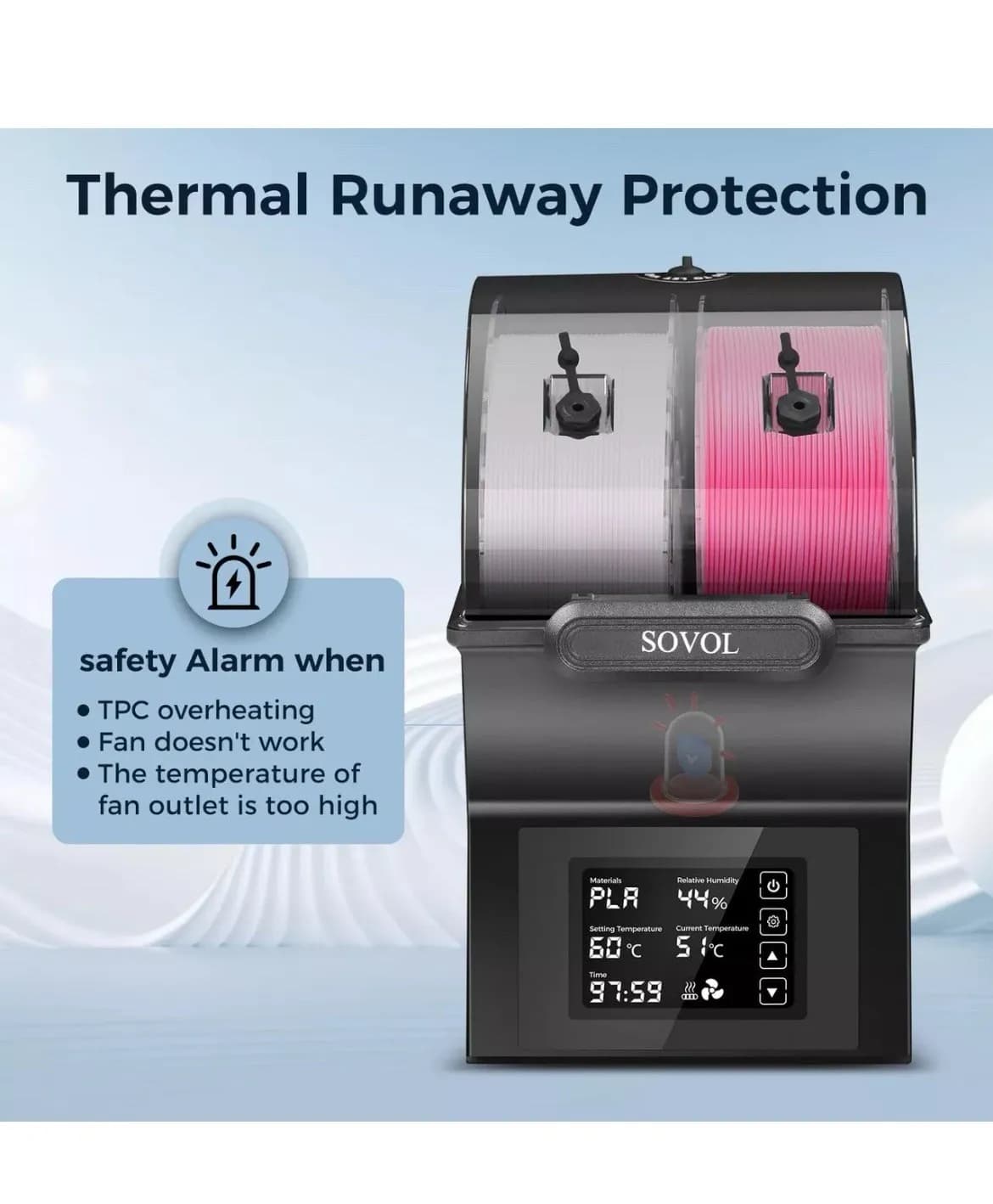Sovol SH02 Filament Dryer 3
